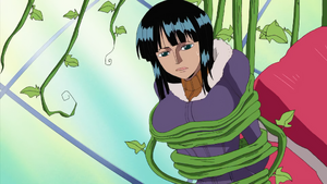 Nico Robin trapped by Lil'splant