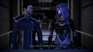 Tali and Shepard 2
