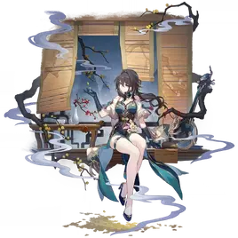 Character Ruan Mei Splash Art