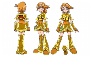 Cure Black super version from Futari wa Pretty Cure Max Heart: The Movie.