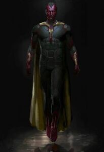 The Vision's concept art.