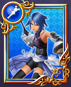 Aqua Magic Card in Kingdom Hearts Dark Road.