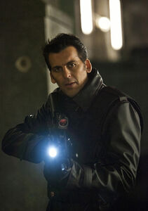 Evil Carlos clone in Resident Evil: Retribution