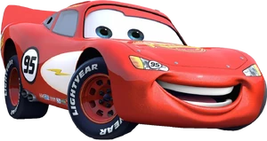 McQueen's final paint job in the first film.