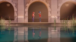 "You can't be serious!" - Marc becomes shocked as Nathaniel tells him that he won't draw comics anymore