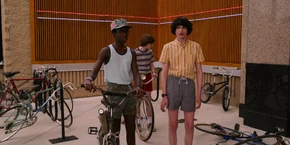 Lucas, Mike, and Will confused and shocked after the girls break up with them.