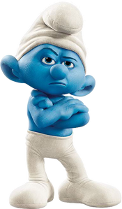 Grouchy smurf