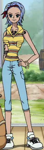 Nojiko's outfit in the Post-Enies Lobby Arc.