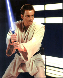 Obi-Wan in The Phantom Menace.