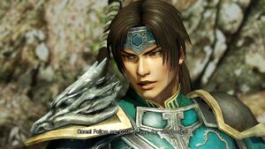 Zhao Yun's shout out Guan Xing and Zhang Bao