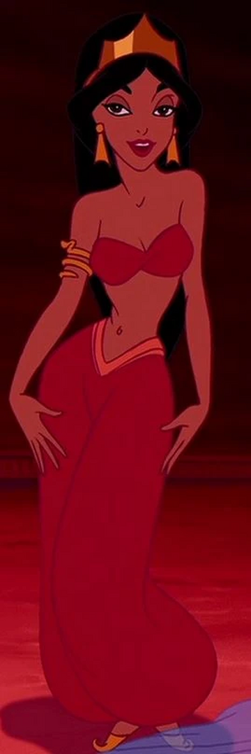 Aladdin jasmine red outfit on sale