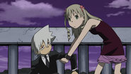 Maka and Soul at the dance.