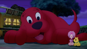 Clifford in Clifford's Really Big Movie.
