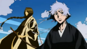 Retsu Unohana and her lieutenant, Isane Kotetsu