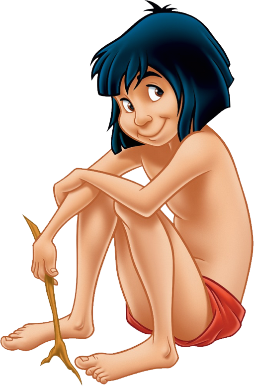 Disney Characters characters with similarities to other heroes: Mowgli.