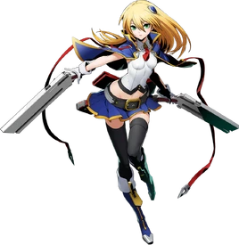 Noel Vermillion (BlazBlue Cross Tag Battle, Character Select Artwork)