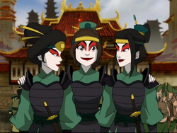 Ty Lee is Kyoshi Warrior now