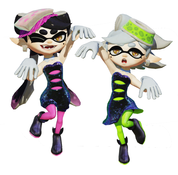 Splatoon Callie and Marie Plush Dolls  Plush dolls, Callie and marie,  Splatoon