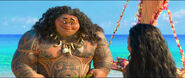 (Moana: "You can come with us, you know. My people are going to need a... master wayfinder.") "They already have one."