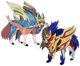 Zacian Zamazenta