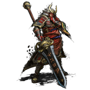 Shingen in Samurai Warriors 5.