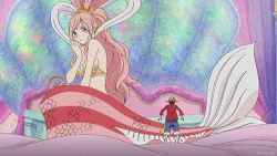 one piece shirahoshi gif