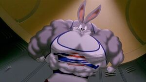 Bugs Bunny as Strong Bunny