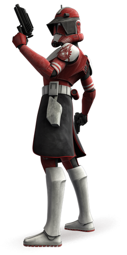 Clone commander deals fox