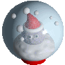The Peg Snowglobe sprite, which seems to have Nubby inside it.