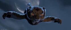 Tigress-in-air