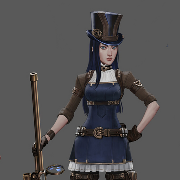 Caitlyn League Of Legends Heroes Wiki Fandom