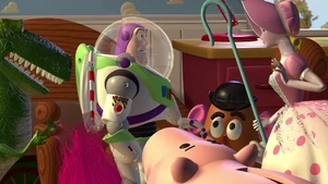 Buzz is Andy’s favorite toy