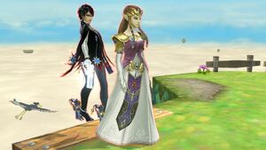 Bayonetta along with Princess Zelda.