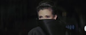 Leia in Crait