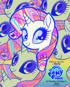 MLP The Movie Rarity '8weeks' poster