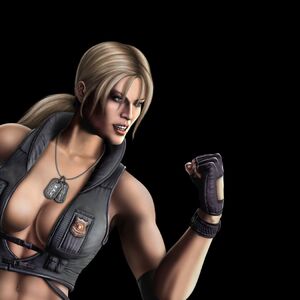 Sonya Blade's Appearance in Mortal Kombat 9.