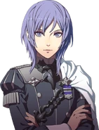 Yuri's portrait of Fire Emblem: Three Houses.