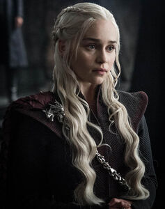 Daenerys in the HBO series.