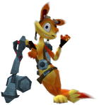 Daxter with Spray Gun