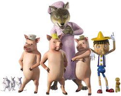 What Is Shrek - Three Little Pigs Shrek Png, png, transparent png