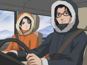 Lori and Professor Suzuki (Ice)