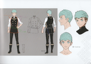 Concept art of Caspar from Fire Emblem: Three Houses.