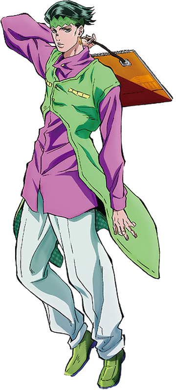 Next I'm gonna draw Rohan, one of my fav characters of all Jojo