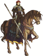 Seth's artwork of Fire Emblem: The Sacred Stones.