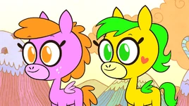 Sparkleface and Butterbean