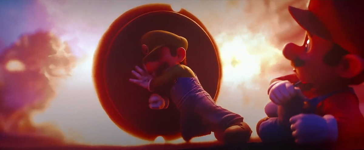 I personally really dislike that the movie is making Luigi the damsel in  distress. He should be accompanying Mario on his adventure, not waiting for  his big brother to rescue him. 