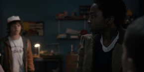 (Mike: "Stop it! You're scaring her!") "She should be scared!"