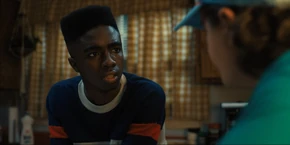 Lucas hearing Dustin point out that his sister does raise the question on how did Watergate open up, despite not knowing who opened it.