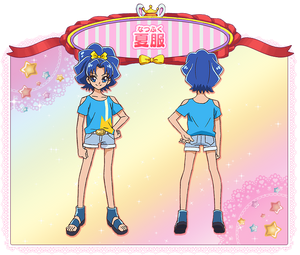 Official profile of Aoi in her summer clothes from Toei's website