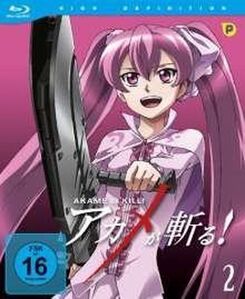 Mine Akame ga Kill blu ray cover